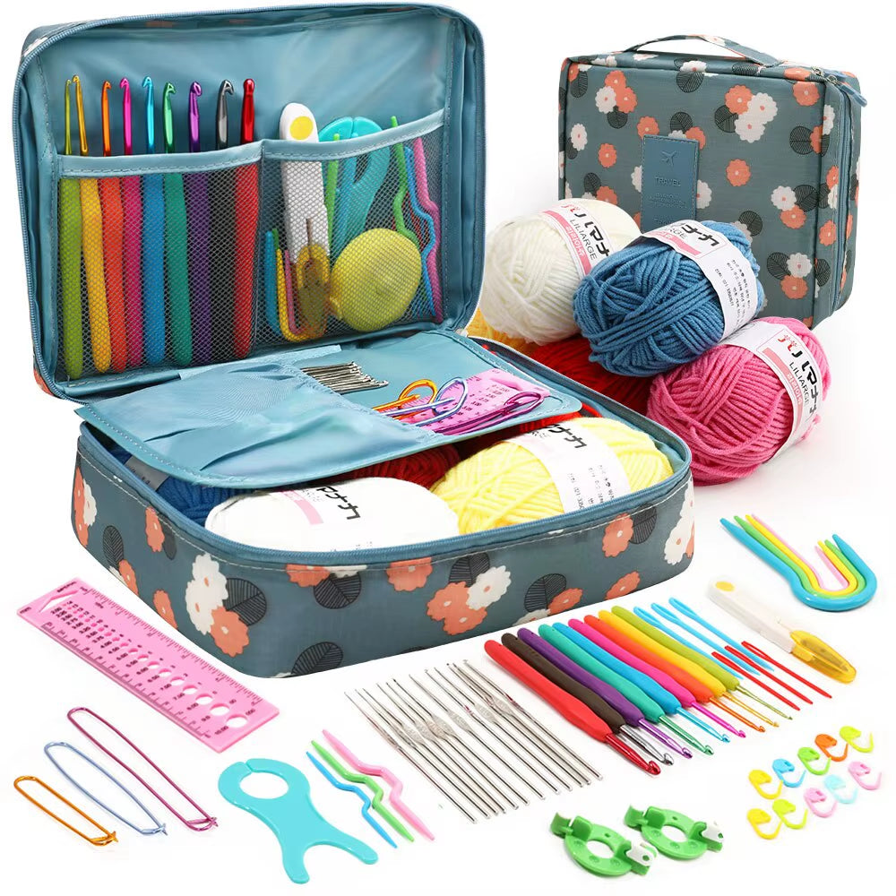 Crochet kits storage