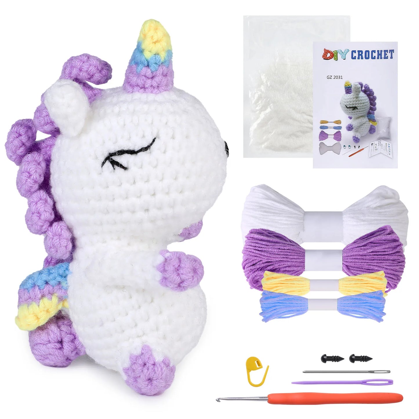 Ultimate Crochet Starter Kit for Beginners - DIY Doll Making Fun for Kids & Teens - Perfect Birthday Gift!