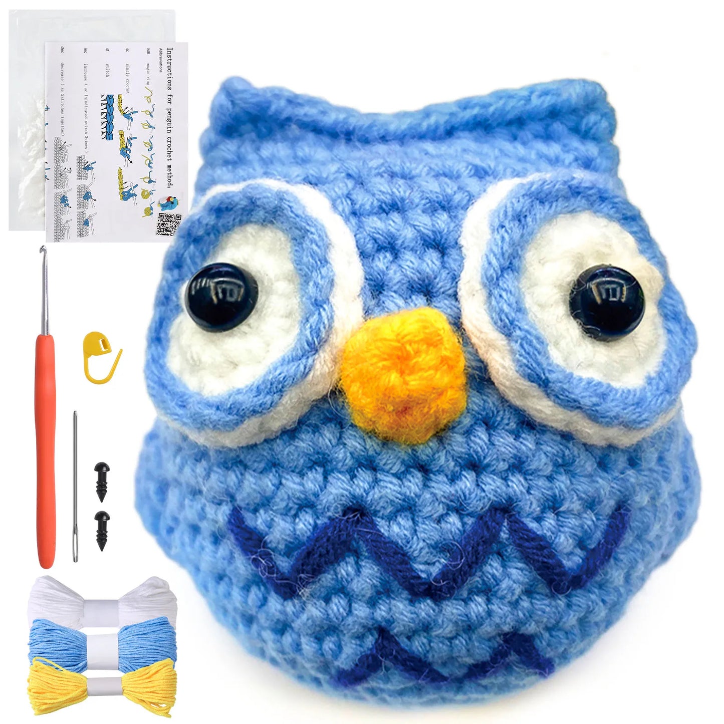 Ultimate Crochet Starter Kit for Beginners - DIY Doll Making Fun for Kids & Teens - Perfect Birthday Gift!
