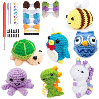 Ultimate Crochet Starter Kit for Beginners - DIY Doll Making Fun for Kids & Teens - Perfect Birthday Gift!